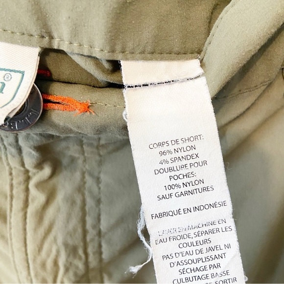 L.L Bean | Men’s Green Lightweight Nylon Blend Shorts Size 40 - Picture 4 of 10